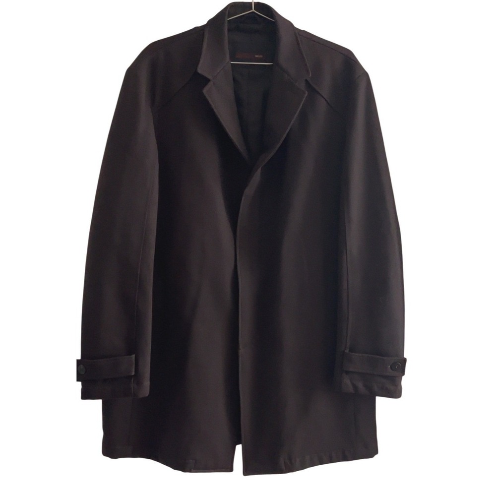 BALLY Men's Designer Brown Wool Blend "Panama" Jacket SZ: 46 US